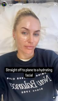 Still from Charley Hull's Instagram story (@charley.hull)